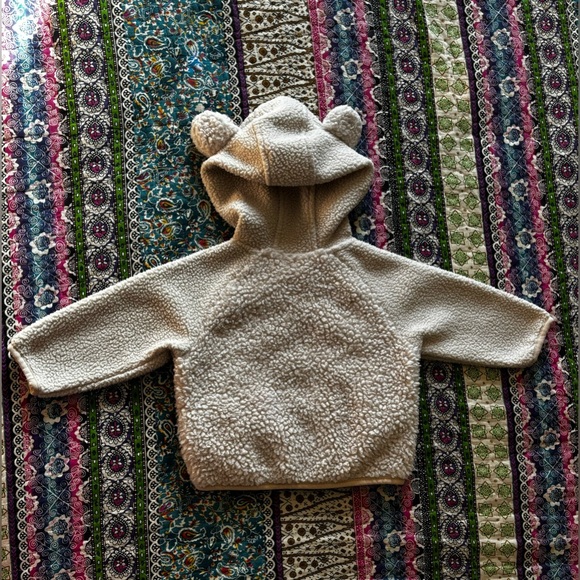 Columbia Foxy Baby Sherpa Full-Zip Cream Jacket 3-6 months - Picture 5 of 9